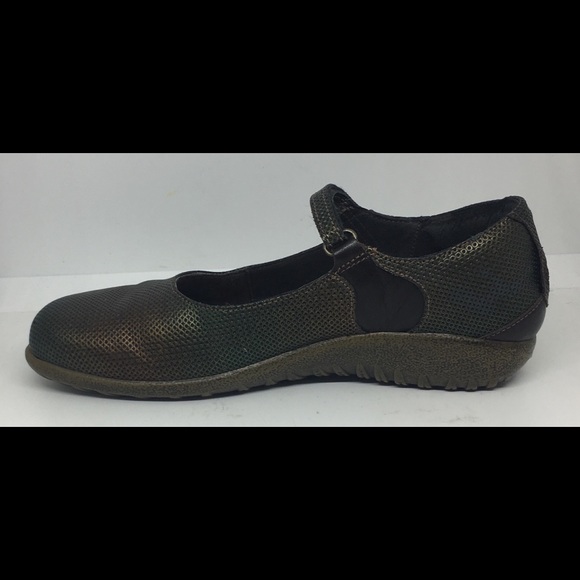 Naot Brown Mary Jane Shoes Womens Size 39 US 8-8.5 - Picture 2 of 8